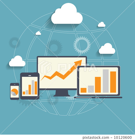 Search Engine Optimization. Vector Illustration Search Engine Optimization. Vector Illustration 10120600