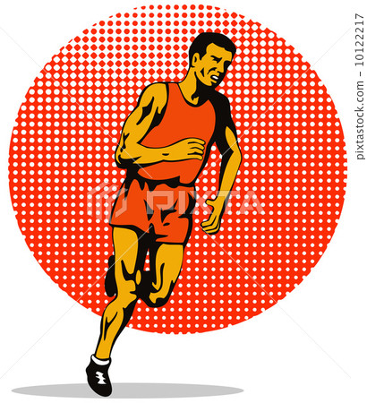 Marathon Runner Athlete Running Marathon Runner Athlete Running 10122217