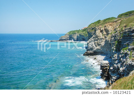 Beutiful seacost at France Beutiful seacost at France 10123421