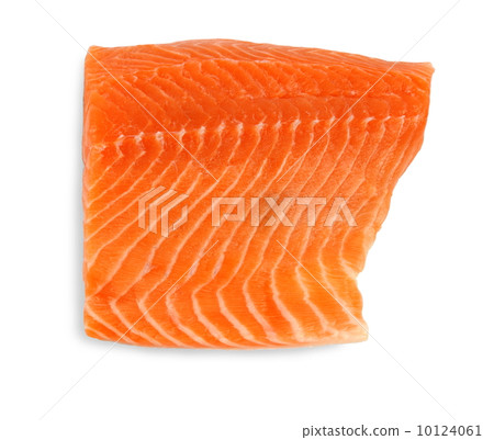 Fillet of salmon, isolated Fillet of salmon, isolated 10124061