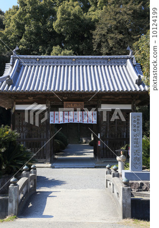 四國神社地方67號佛教寺廟“Daego-ji”Niimon門 10124199