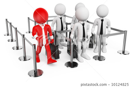 3D white people. VIP 3D white people. VIP 10124825