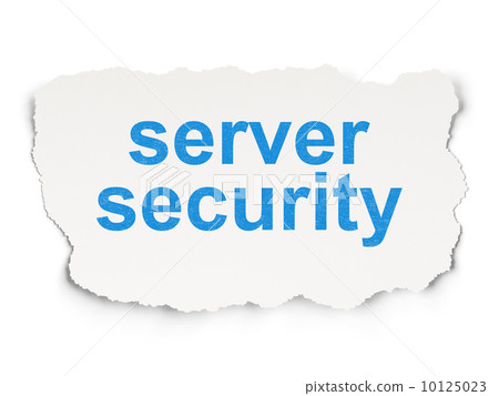 Security concept: Server Security on Paper background Security concept: Server Security on Paper background 10125023