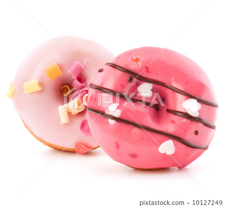 doughnut or donut isolated on white background cutout 10127249