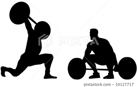 Weightlifters Silhouette 10127717