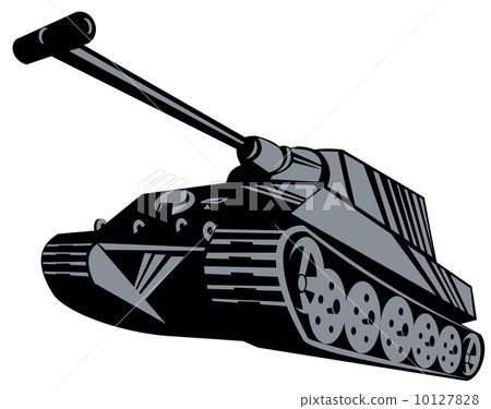 Army Tank Retro 10127828