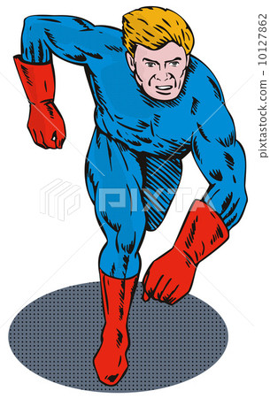 Super Hero Running Retro 10127862