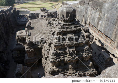 Ellora Caves Group Kailashanata Cave Temple Ellora Caves Group Kailashanata Cave Temple 10129533