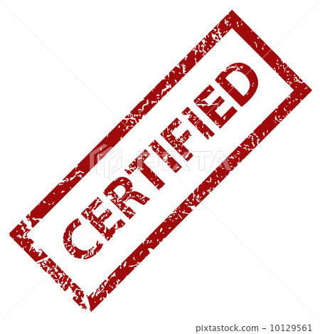 Grunge certified stamp - Stock Illustration [10129561] - PIXTA