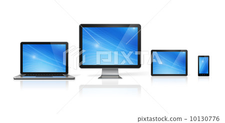 computer, laptop, mobile phone and digital tablet pc 10130776