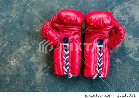 Boxing Glove on floor Boxing Glove on floor 10132031