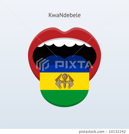 KwaNdebele language. Abstract human tongue. KwaNdebele language. Abstract human tongue. 10132242