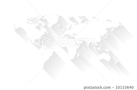 Stylized Map of World Stylized Map of World 10133640