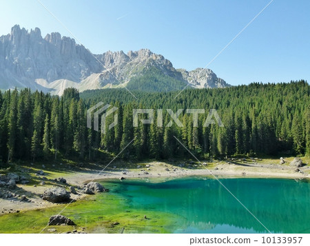 Italy · Dolomites · Carezza Lake 10133957