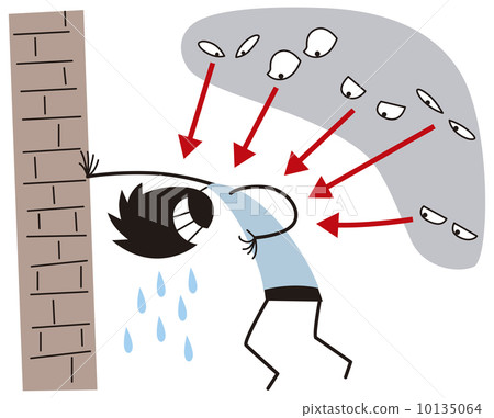 A man with social phobia 10135064