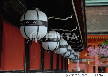 Kitano Tenman-gu's lantern Kitano Tenman-gu's lantern 10137672