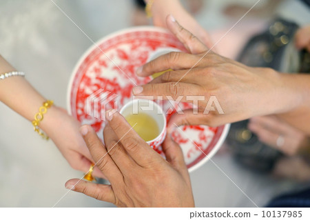 Chinese wedding tea ceremony 10137985