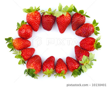 Strawberries frame 10138401