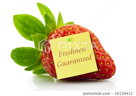 Freshness guaranteed strawberry 10138412