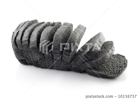 Black charcoal bread 10138737
