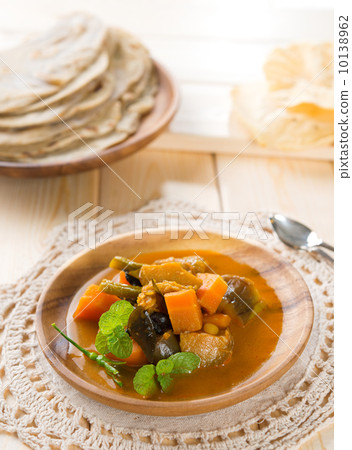 Vegetable curry dhal Vegetable curry dhal 10138962