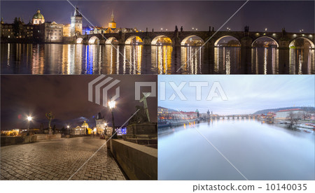 Collage landmarks of Prague Collage landmarks of Prague 10140035