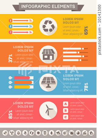 Ecology Infographic Template. 10141300