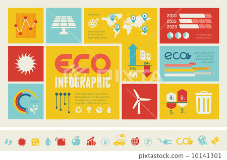 Ecology Infographic Template. 10141301