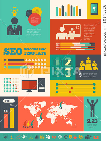 Social Media Infographic Template. Social Media Infographic Template. 10141326