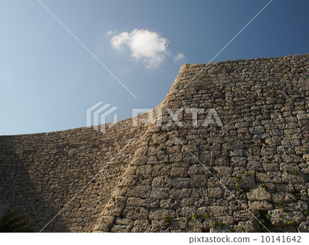 城堡牆壁中世紀城堡廢墟 10141642