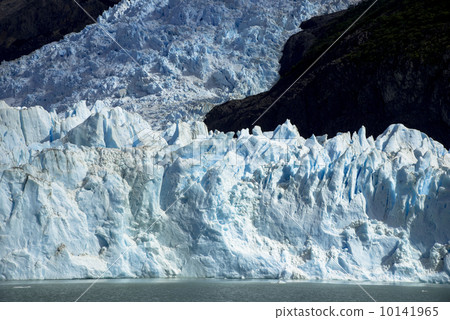 The Spagatzini glacier in the Patagonia region The Spagatzini glacier in the Patagonia region 10141965