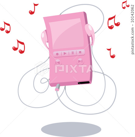 Pink Girly Mp3 Player Pink Girly Mp3 Player 10142062