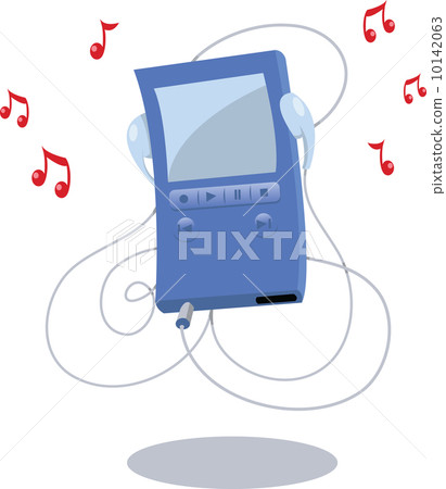Blue Mp3 Player Blue Mp3 Player 10142063