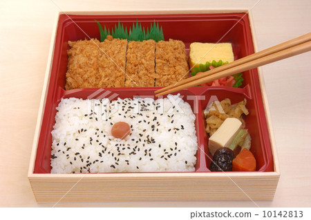 Delicious Tonkatsu Bento 10142813