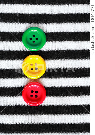 Buttons On Striped Vest Buttons On Striped Vest 10143271