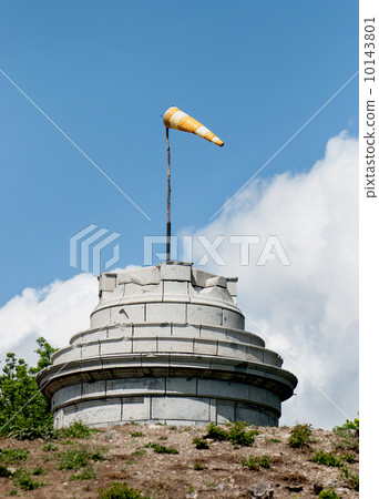 Windsock on the stone tower 10143801