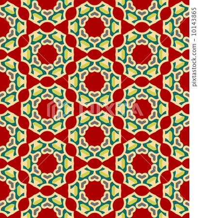 Vector seamless abstract geometric pattern - Stock Illustration ...