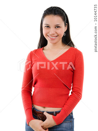 Asian woman portrait in casual Asian woman portrait in casual 10144735