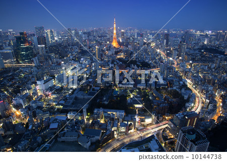 night scape, night scene, night scenery 10144738