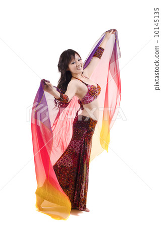 Belly dancer performing 10145135