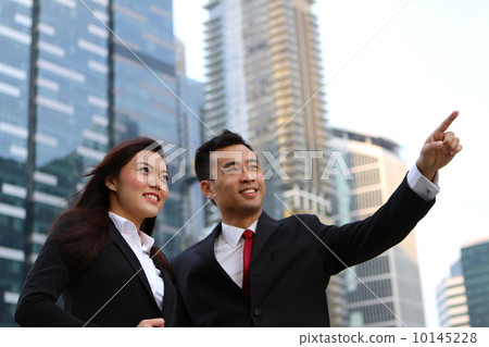 Confident Asian Business People Confident Asian Business People 10145228