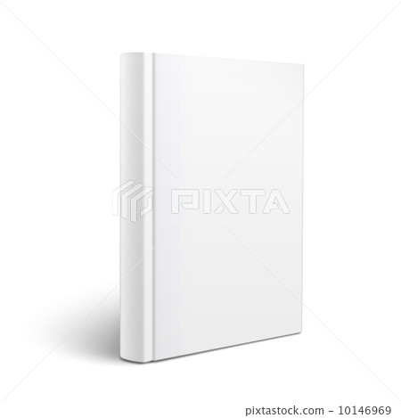 Blank vertical book template. 10146969