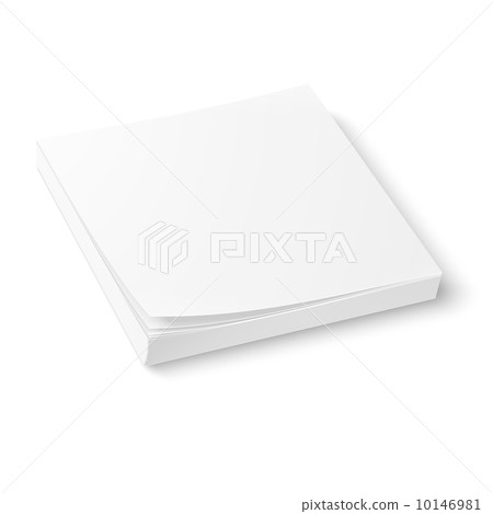 White paper block template. 10146981