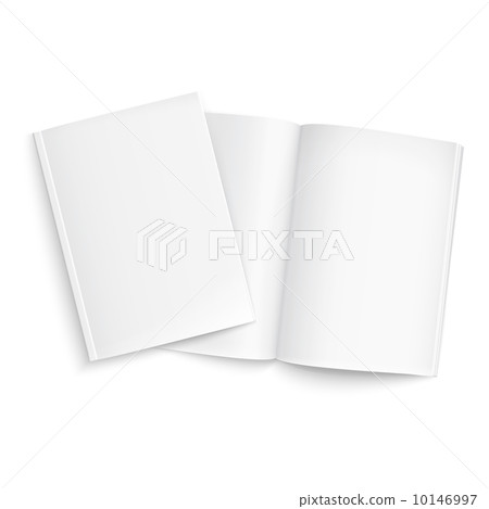 Couple of blank magazines template. Couple of blank magazines template. 10146997