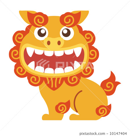 Shisa Okinawa Illustration 10147404