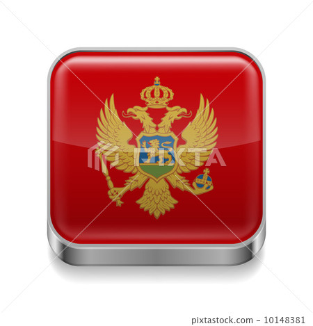 Metal  icon of  Montenegro 10148381