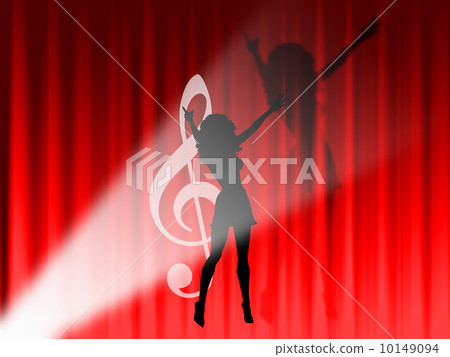 Female singer 10149094