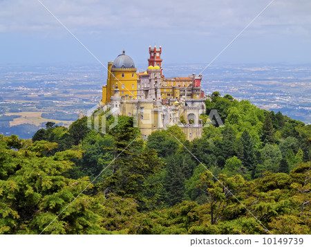 Pena National Palace and Park in Sintra Pena National Palace and Park in Sintra 10149739