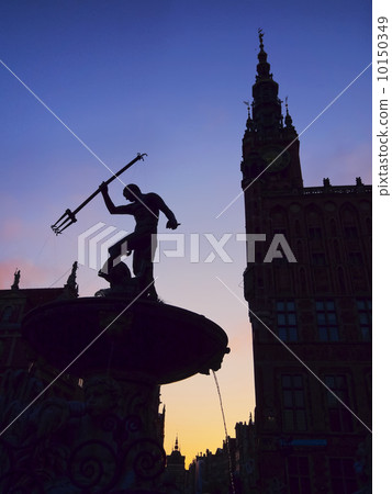 Neptune Fountain in Gdansk, Poland 10150349