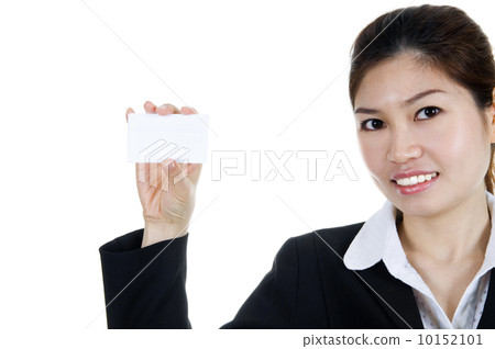 Blank business card. 10152101